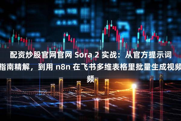 配资炒股官网官网 Sora 2 实战：从官方提示词指南精解，到用 n8n 在飞书多维表格里批量生成视频